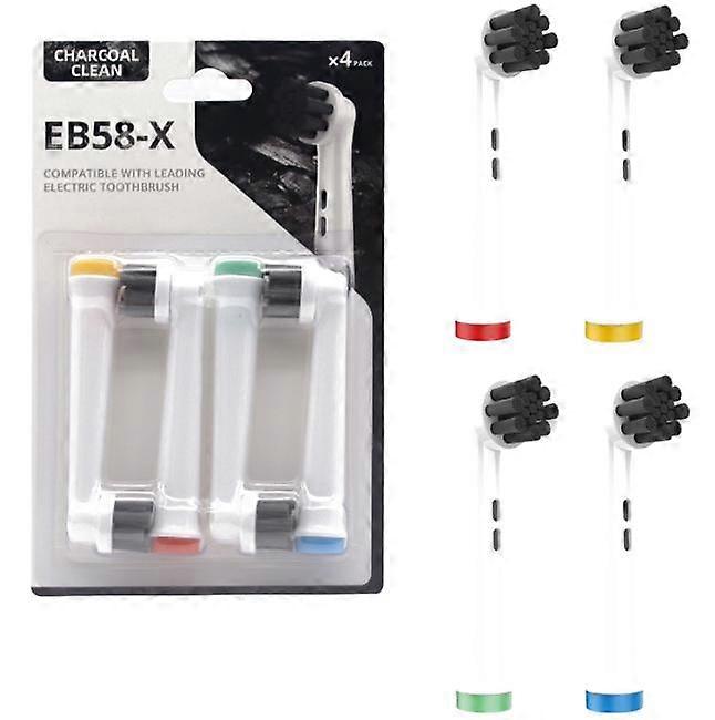 Replacement Toothbrush Heads for Oral-B, 4 Pack Replacement Heads