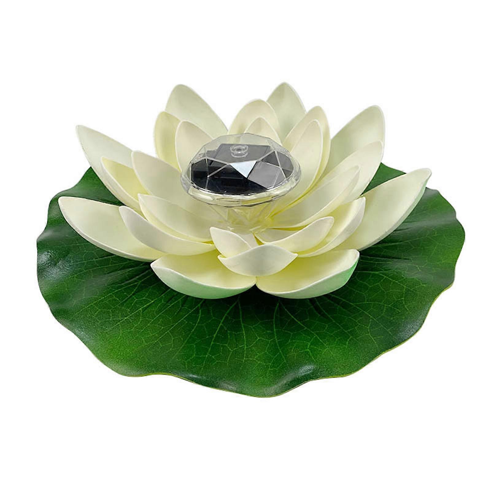 2023 Νέο ηλιακό φως πισίνας Lotus για διακόσμηση κήπου, λίμνη, γραφικά σημεία, γάμο - πλωτή λάμπα σιντριβανιού LED
