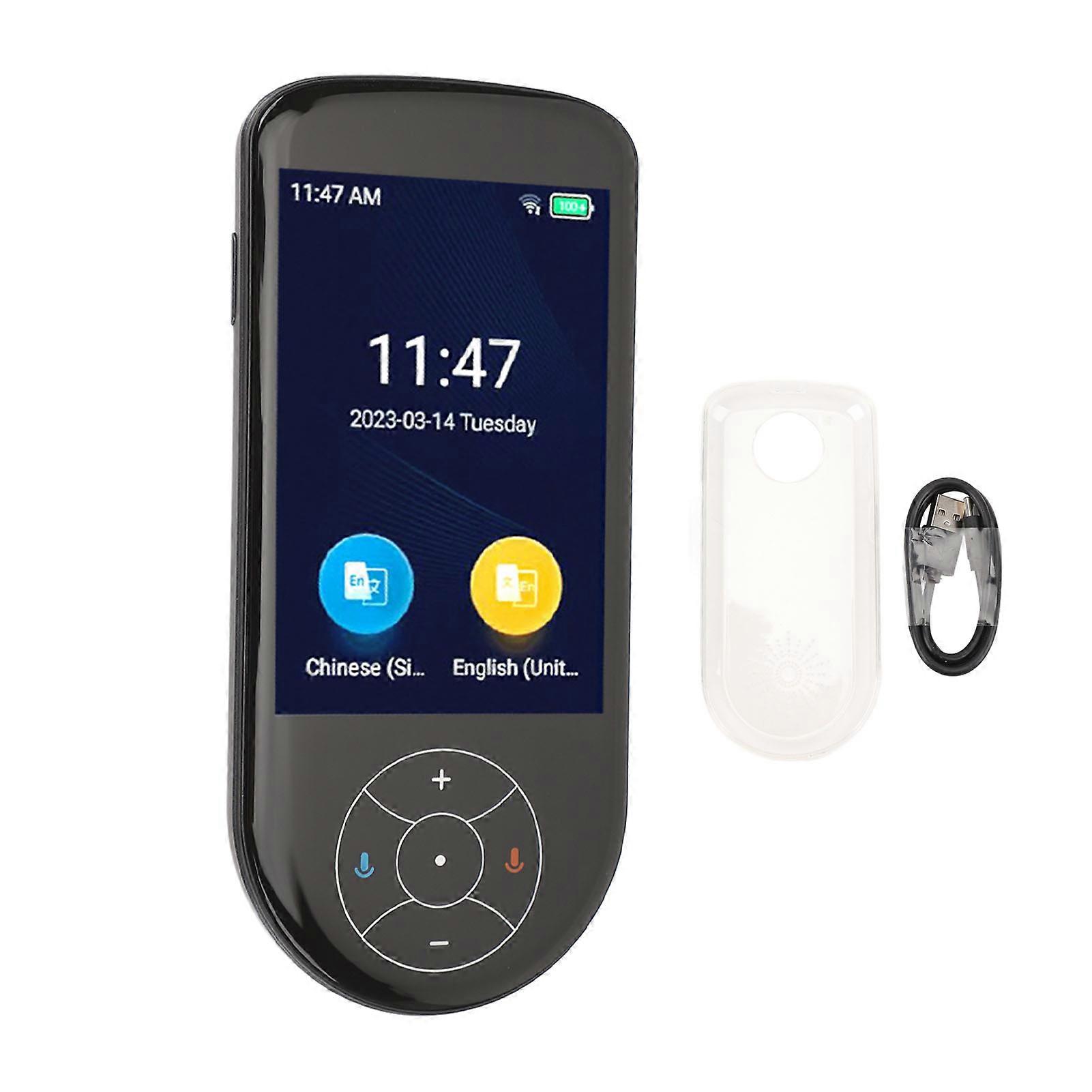 Language Translator 137 Languages, 3.5 Inch Screen, Offline Photo Translation, Instant Voice Translator and Portable for Travel