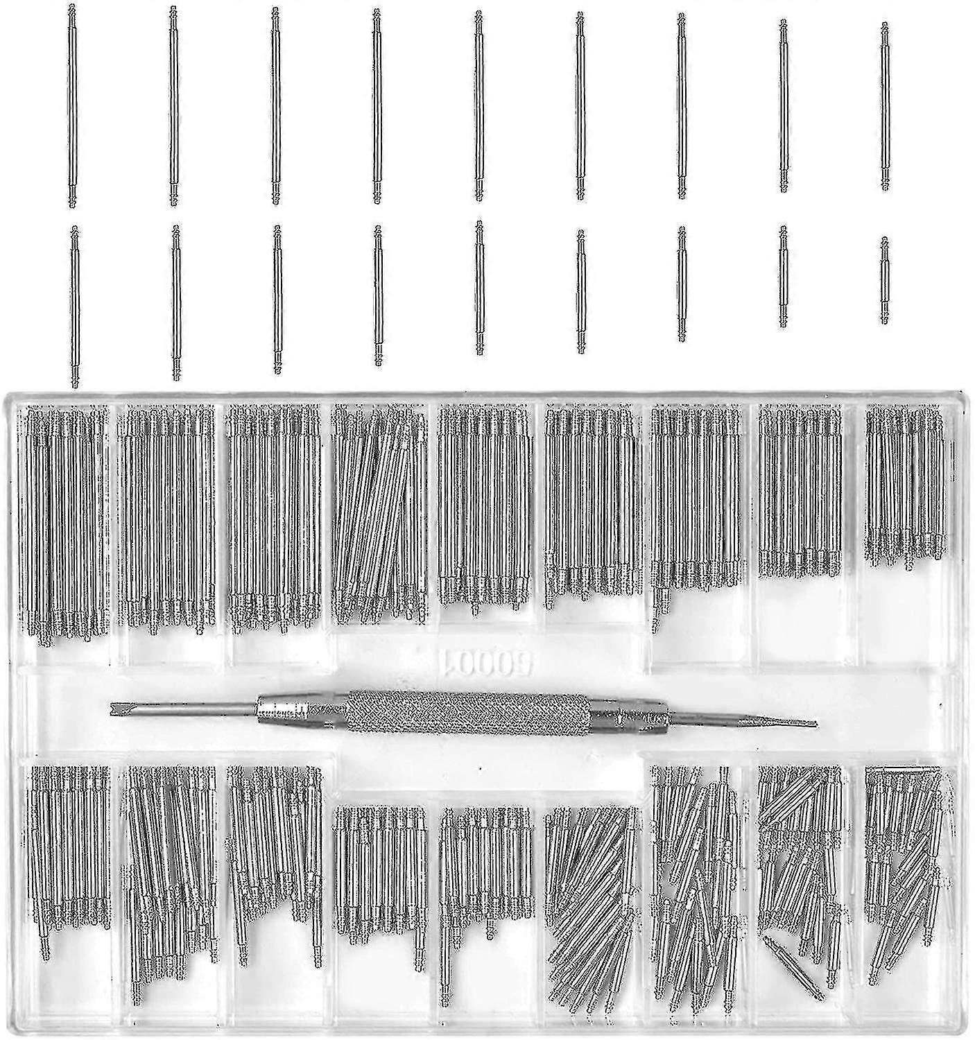 360db Watch rugós rudak, óraszíj csapok, 1,5 mm-es tengelyóra heveder, óra