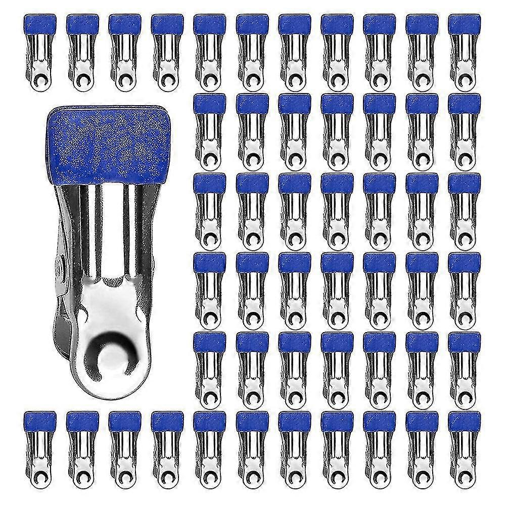 50pcs Multifunctional Pool Cover Clips For Above Ground Swimming Pool, Stainless Clips For Pool Cov