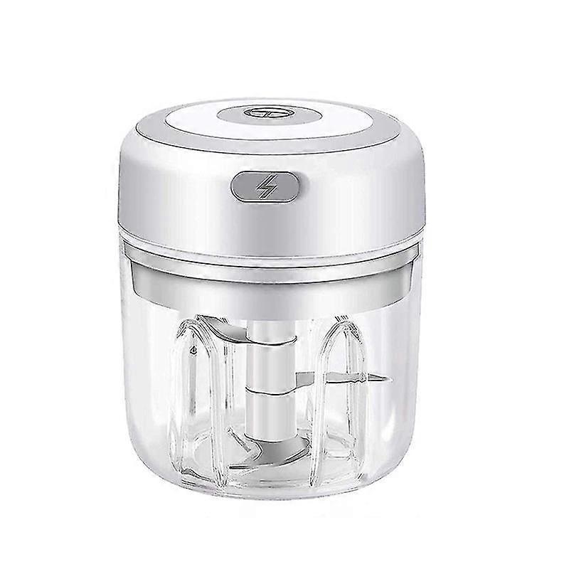 Sähköinen chopper valkosipuli sipuli leikkuri hedelmäliha monikopteri USB-latauksella 250ml