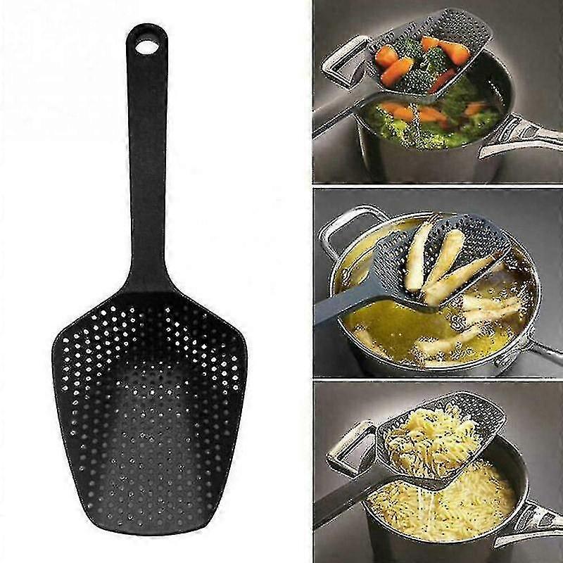 1 Pack Large Colander Spoon Kitchen Accessories Spoon Drain Gadget Filter Vegetable Eco-friendly Material Kitchen