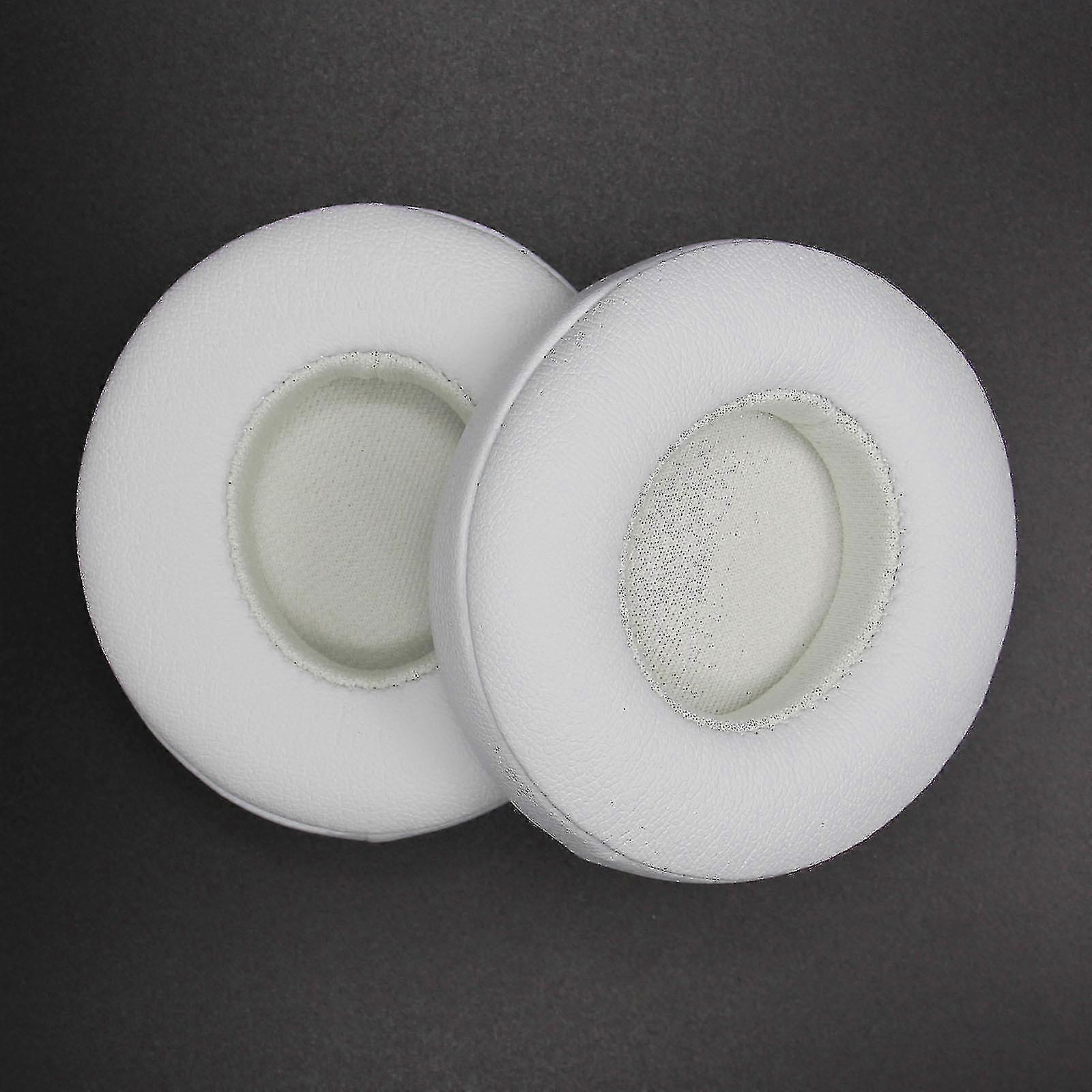 White Replacement Ear Pads For Beats Solo 2.0/solo3 - High-quality Cushions