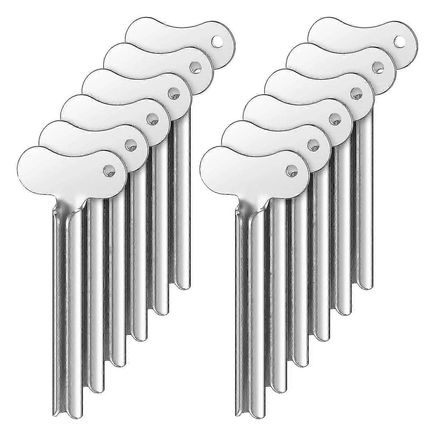 12 Metal Tube Squeezer Toothpaste Squeezer Metal Paint Squeeze Gadget