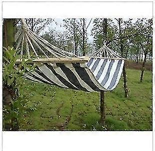 Outdoor Hammock Canvas Hammock With Wooden Pole