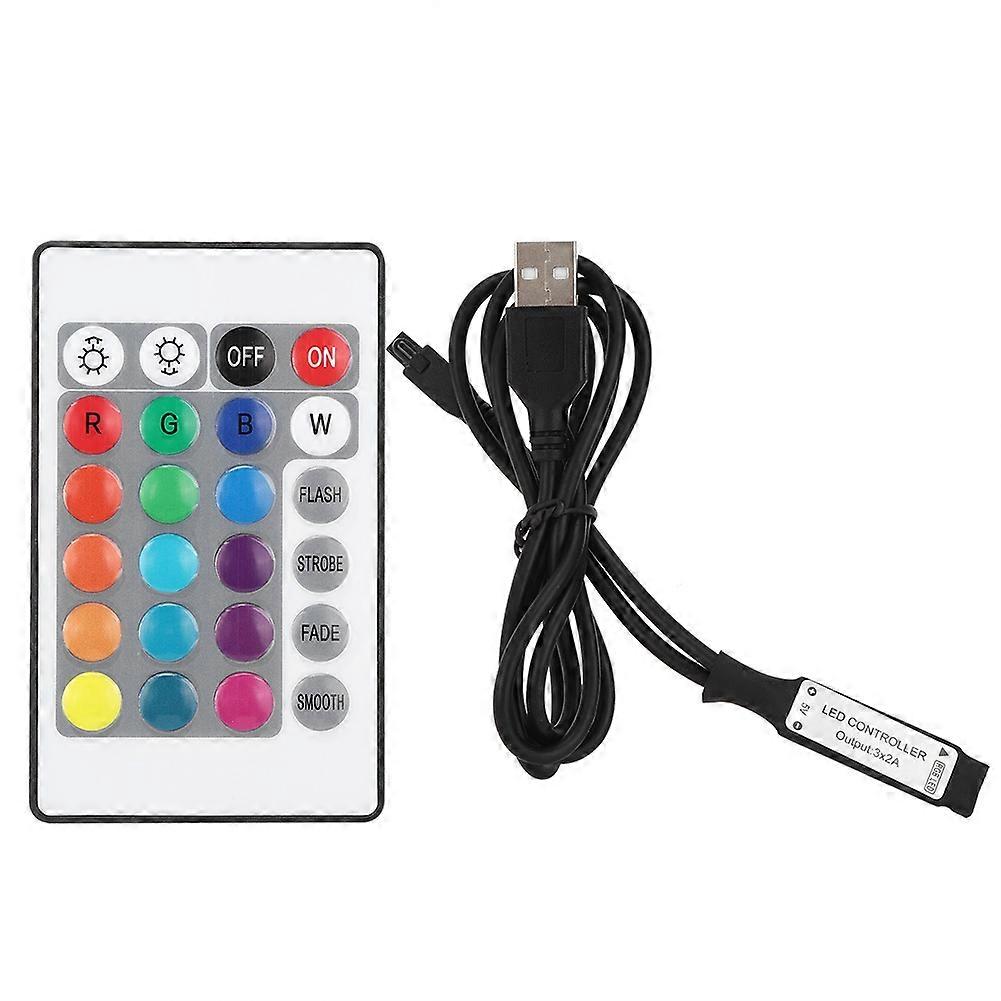 5V 24 Keys RGB Controller IR Remote Control USB Light Controller Accessories for Home Party