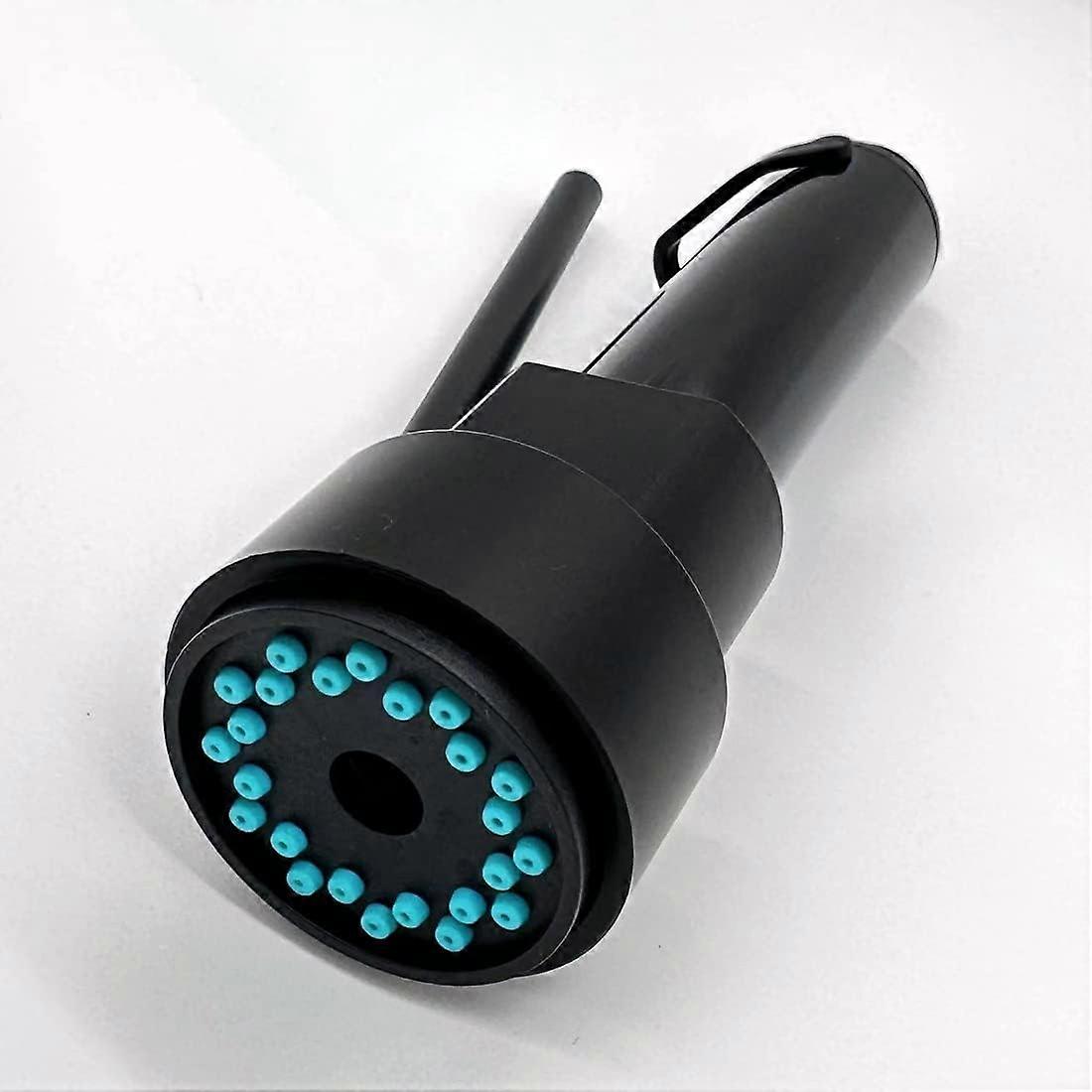 1/2" Replacement Kitchen Faucet with Detachable Universal Replacement Nozzle 2 Modes (Shower Tips, Black)