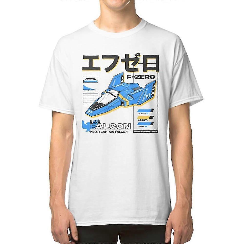 BLUE FALCON T-shirt Design retrò