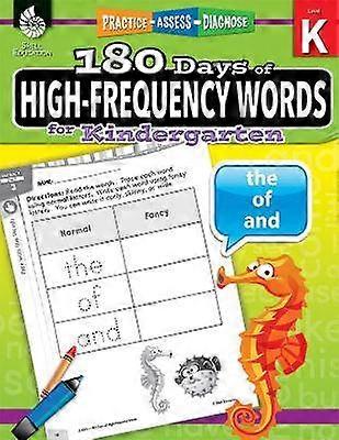 180 Days: High-Frequency Words for Kindergarten