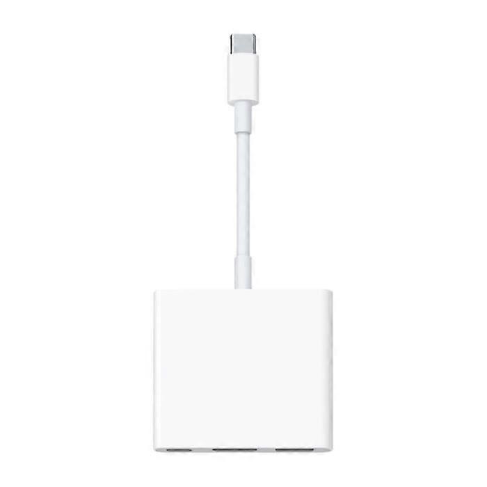 USB-C to HDMI Adapter - LESHP - Compatible with Apple New MacBook - USB 3.0 - Multiport Digital AV - White