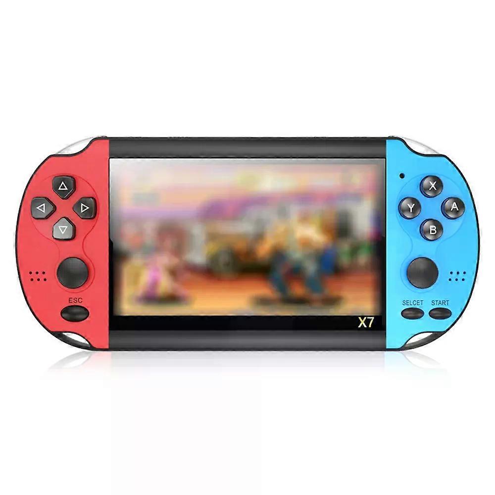 X1 Game Console For PSP 4.3-inch Game Console Nostalgic Classic Dual-Shake Game Console 8G Built-in 10,000 Games 8/16/32/64 Bit