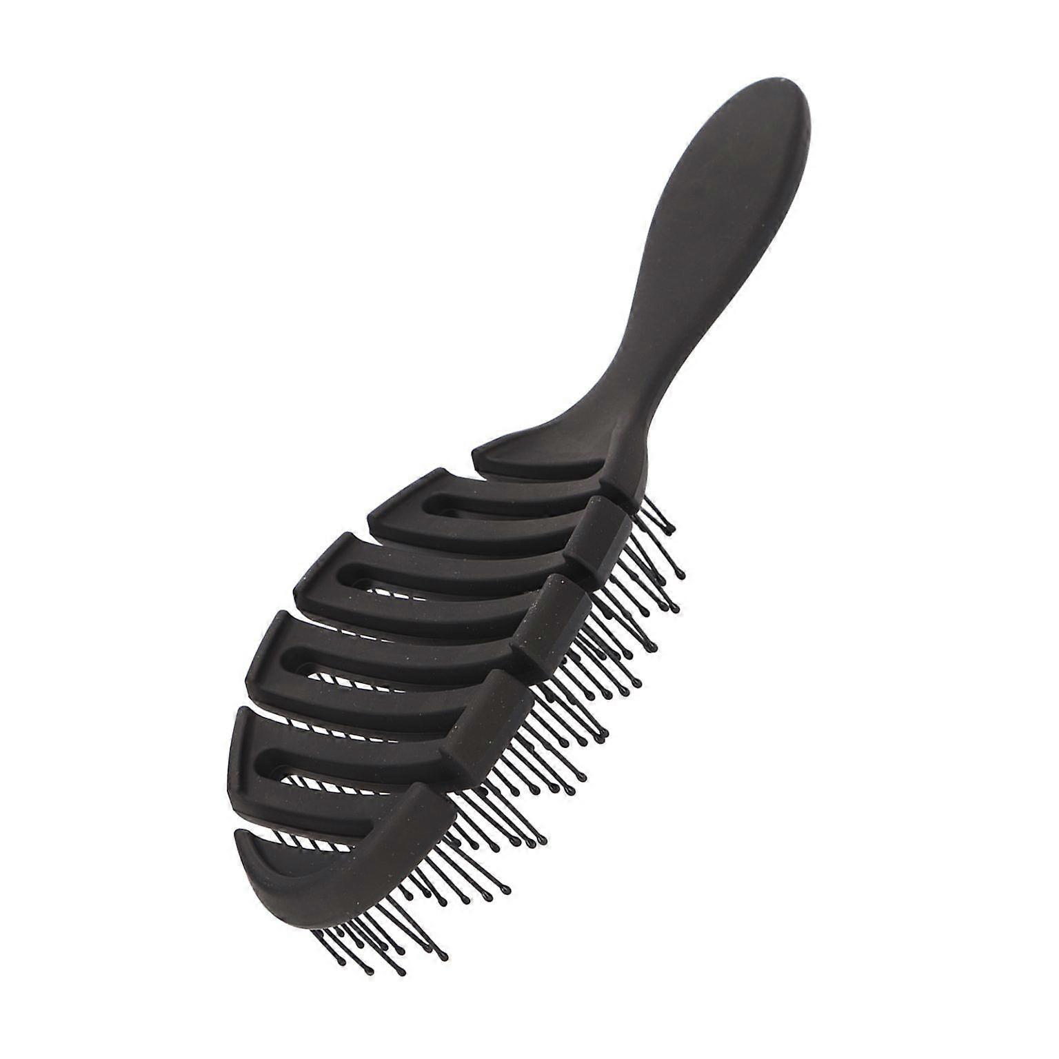 Men's Beard Detangler Brush - Original Black Elastic Design