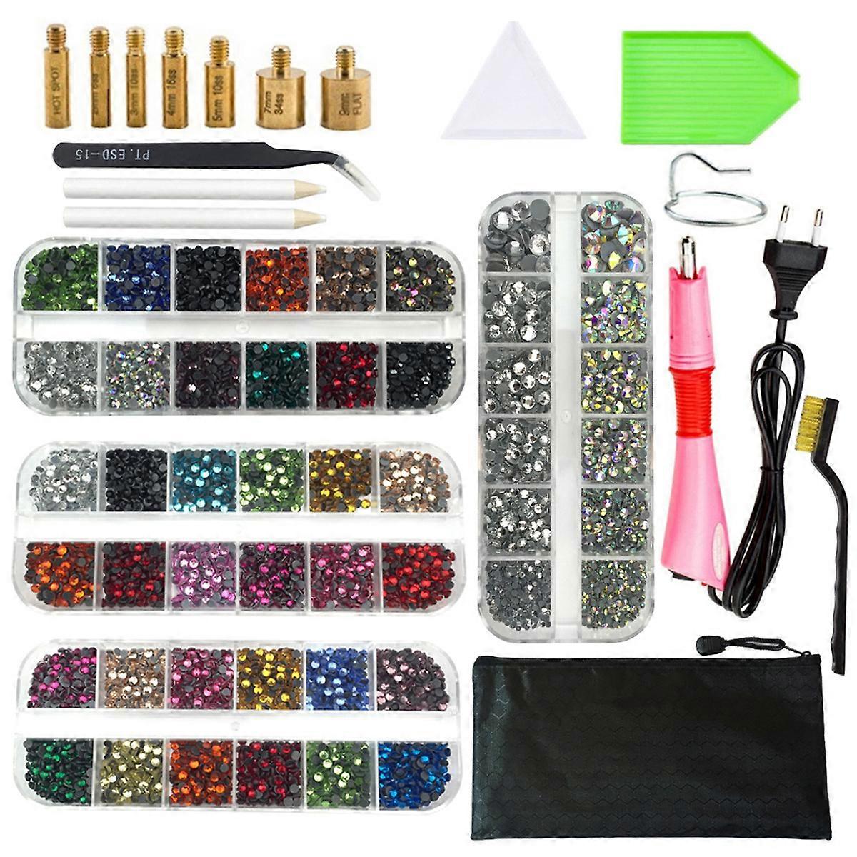 Glue Applicator Set, Applicator Heads, Drill Flash Stone
