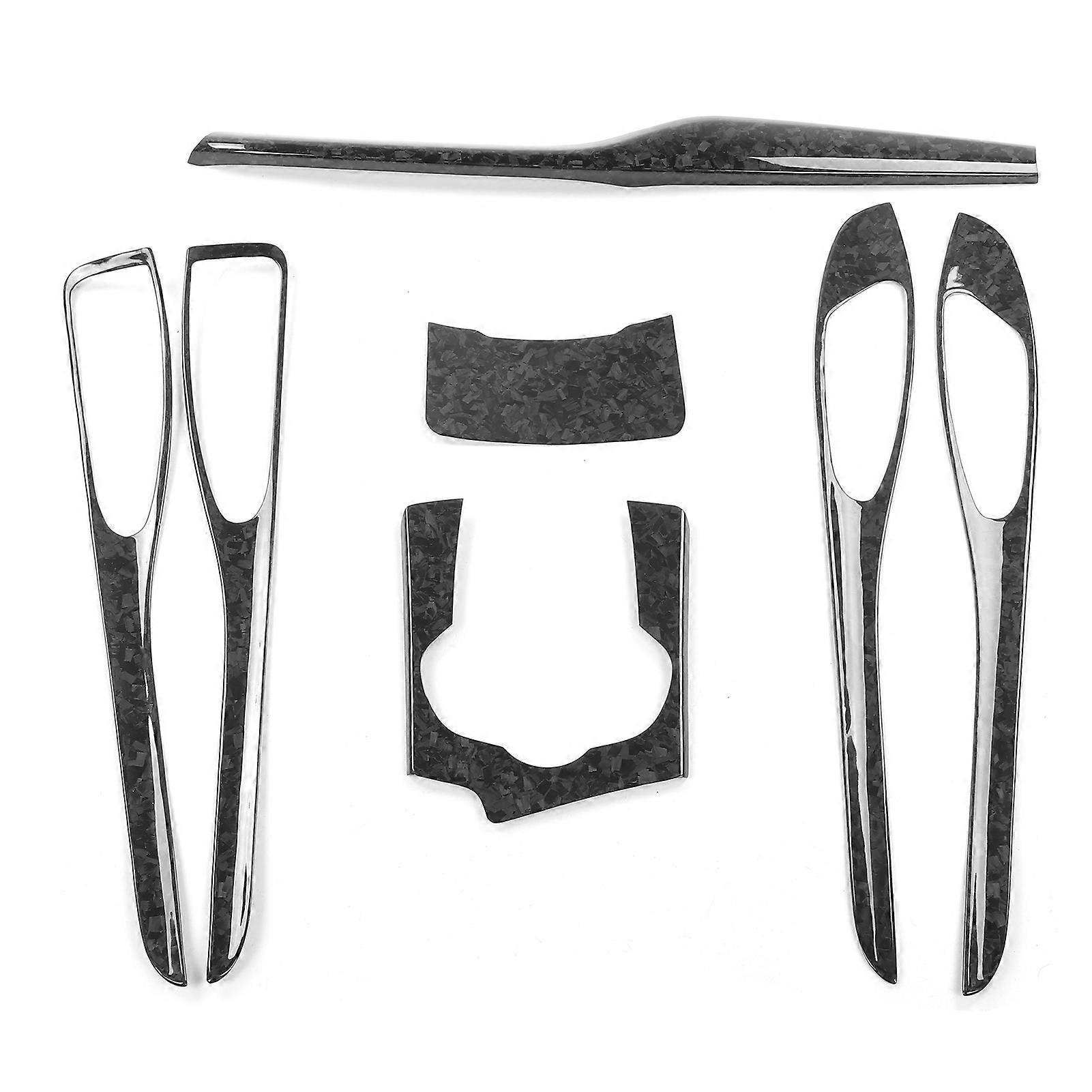 Interior carbon covers for Alfa Romeo Stelvio dashboard trim