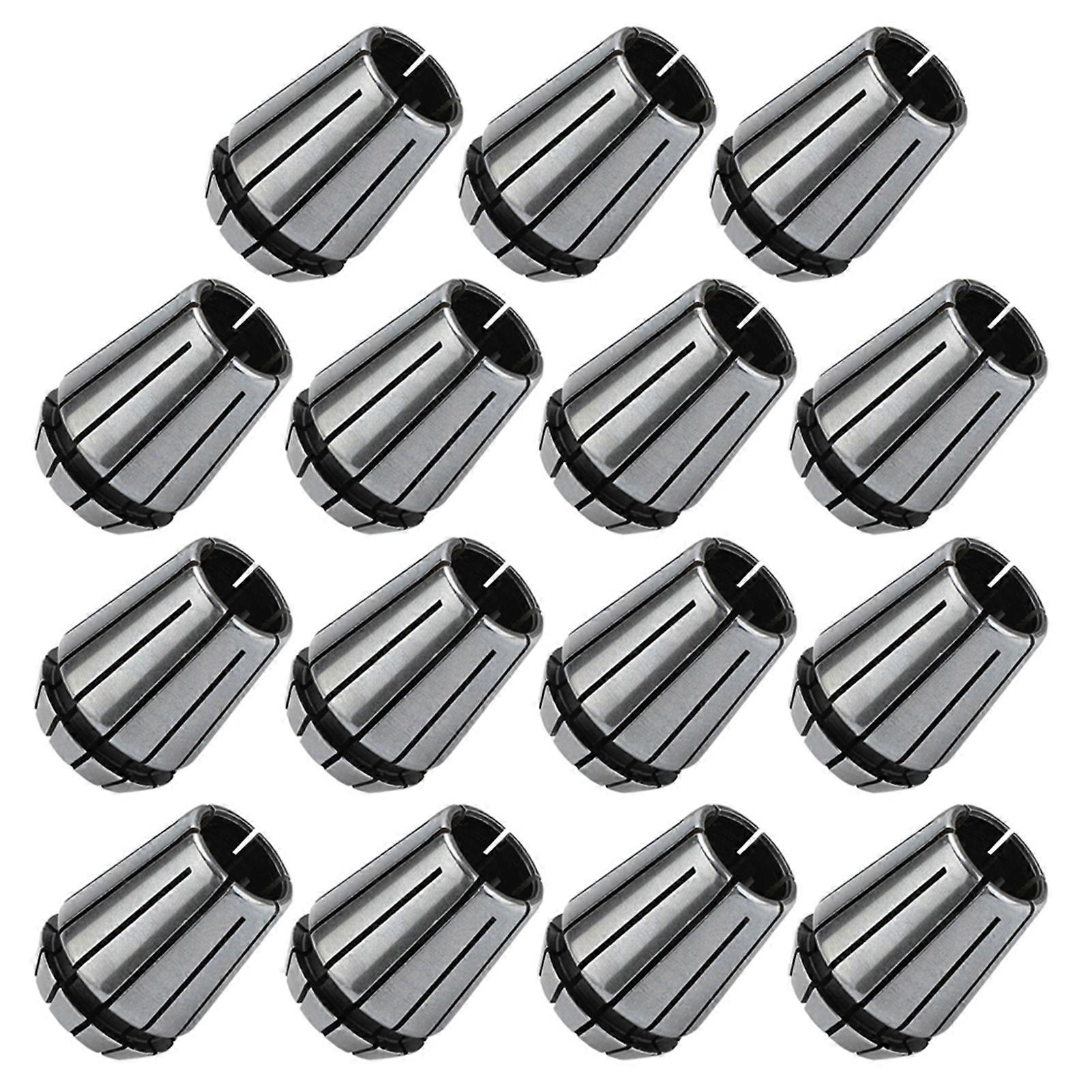Collet Chuck Set 15pcs Spring Collet Chuck 2mm-16mm for CNC Milling Lathe