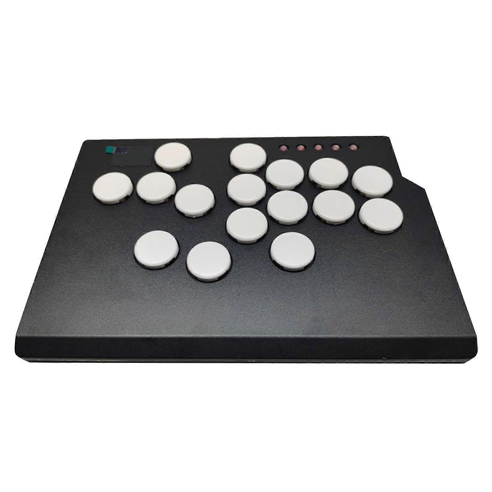 PC için Arcade Stick için Fight Stick Kol Kumandası Işık Fonksiyonlu Arcade Stick