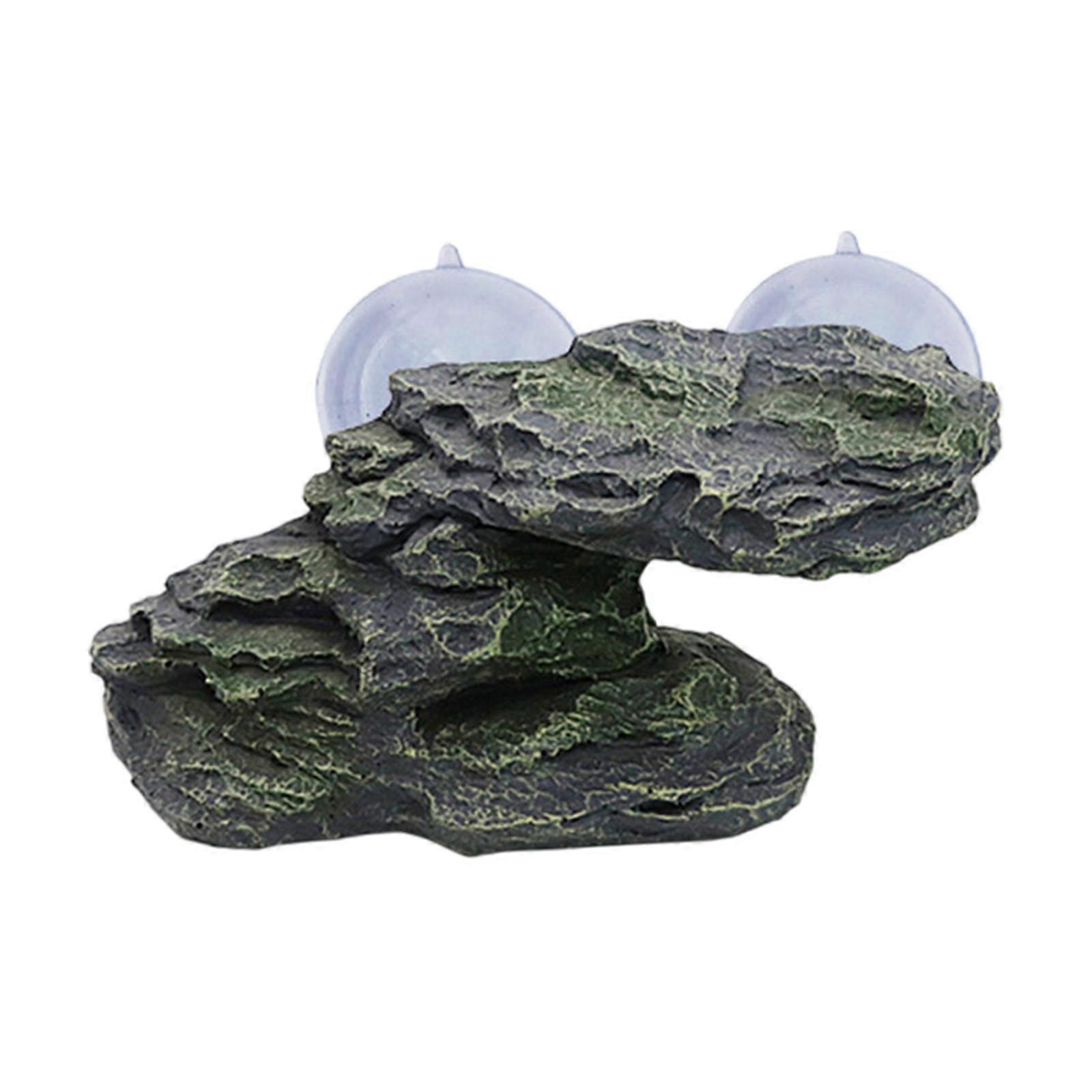 Turtle Basking Platform with Suction Cups Aquarium Float Decoration Tortoise