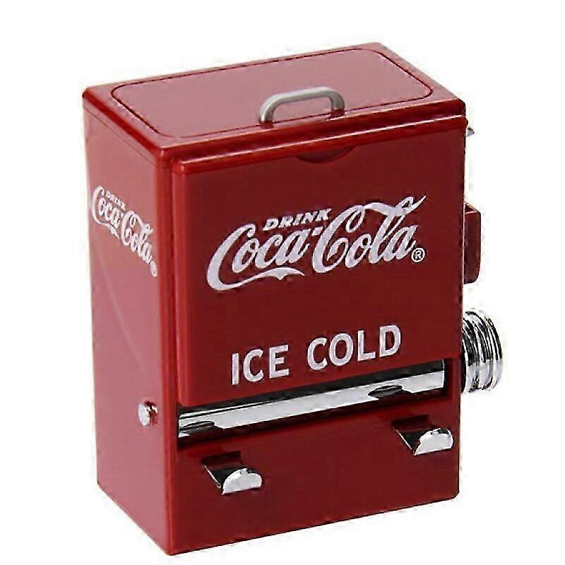 Creative Personality Plastic Retro Red Black Cola Style Toothpick Box Toothpick Holder Vending