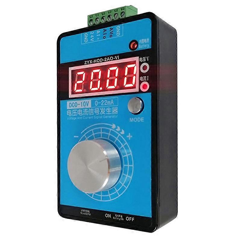 0-20MA/4-20MA Signal Generator Adjustable Output 24V(With Battery)