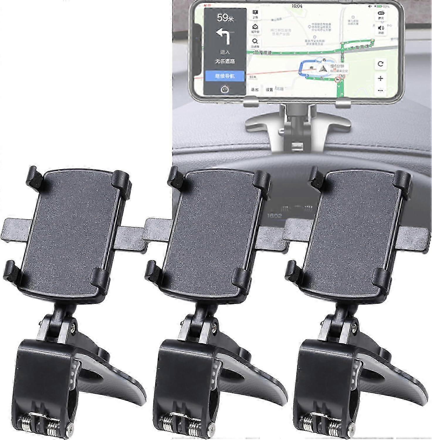 Universal Swivelling Car Phone Holder Mount, Stable & Multifunctional for Dashboard