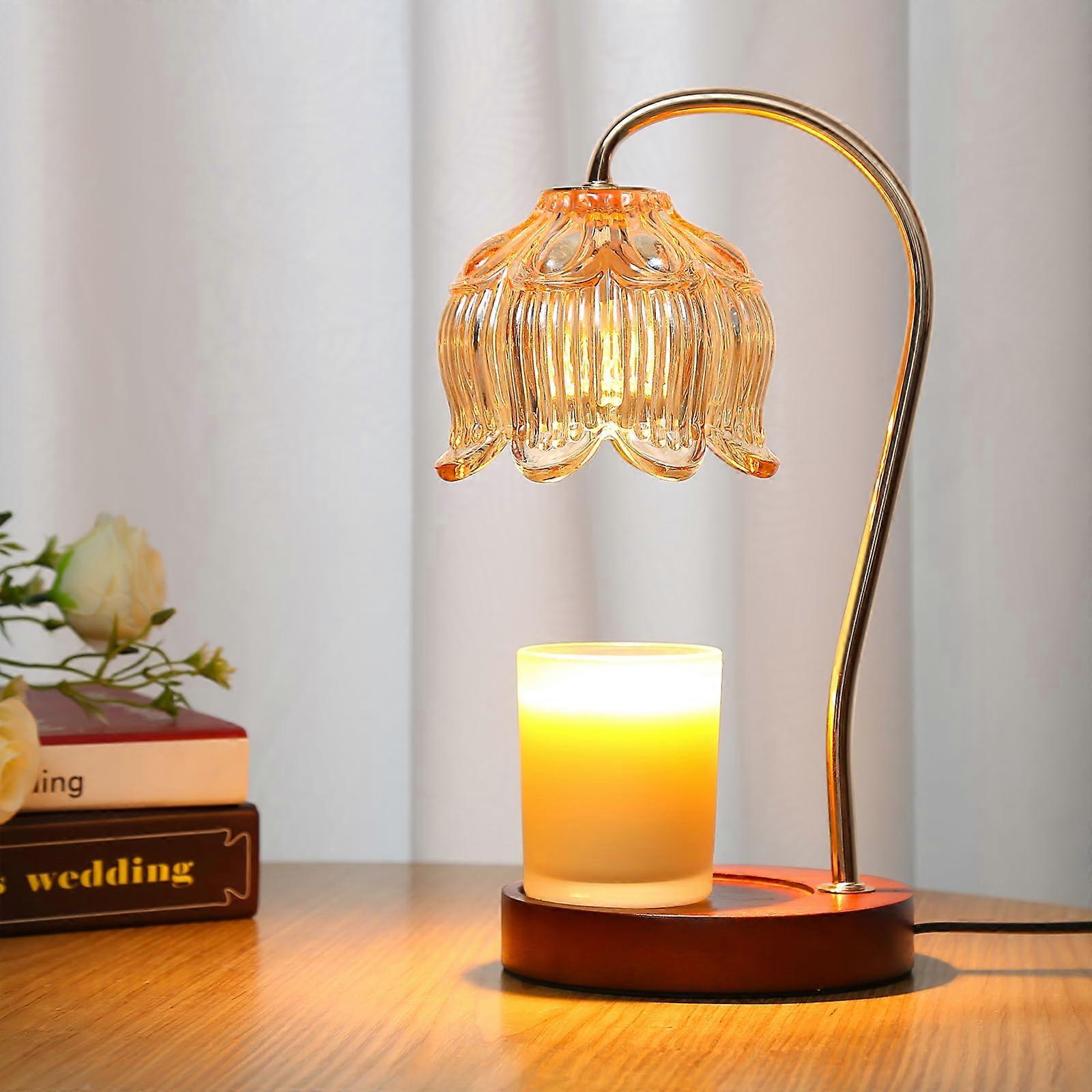 Dimmable Unique Candle Warmer Lamp for Bedroom Home Decor