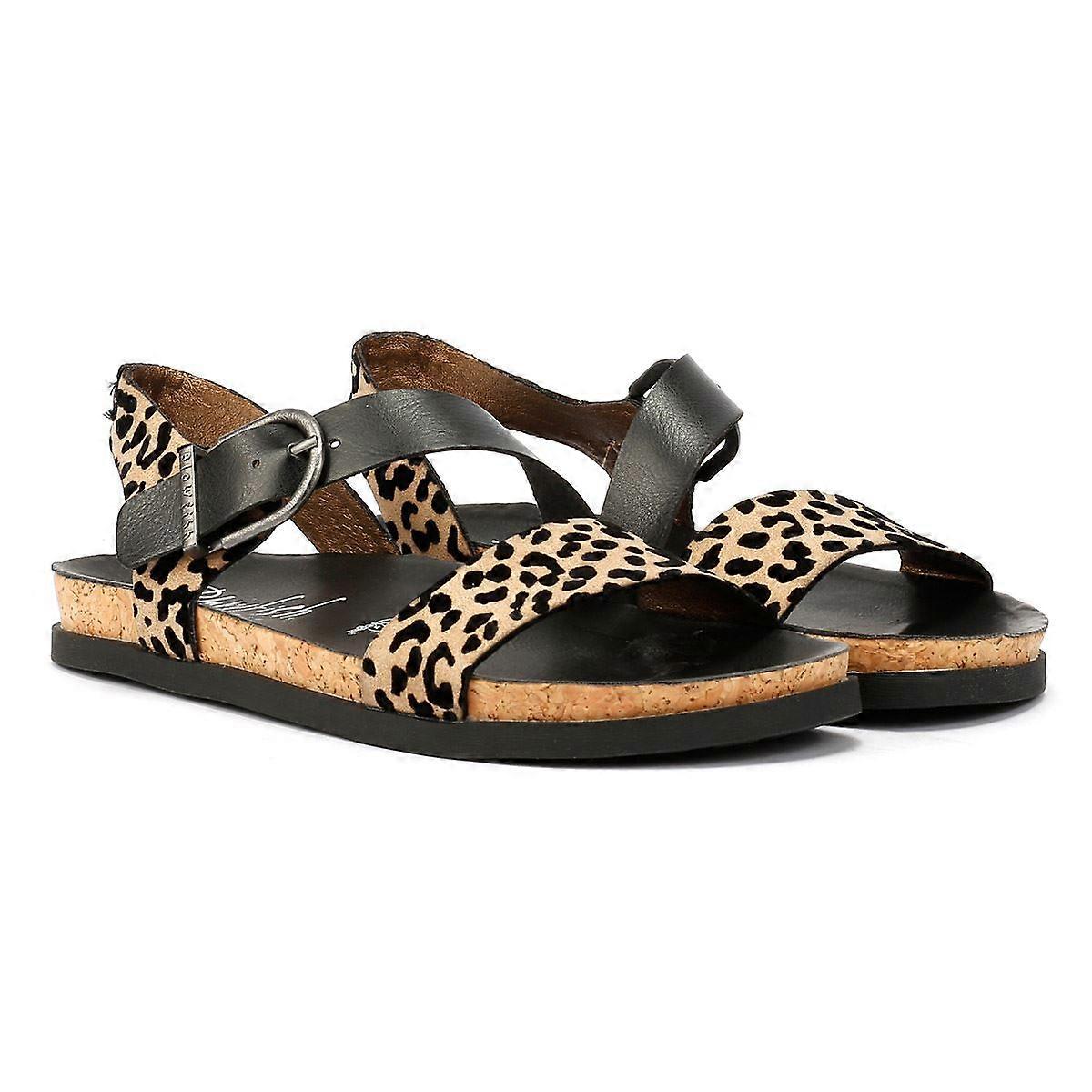 Blowfish Malibu Lance Women's Leopard/Black Sandals