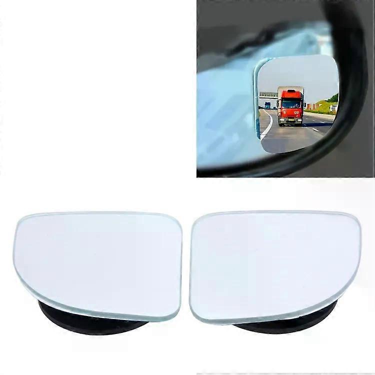 2 PCS ACP-005 Car Blind Spot Rear View Fix/360 Degree Angle Adjustable Wide Angle Mirror