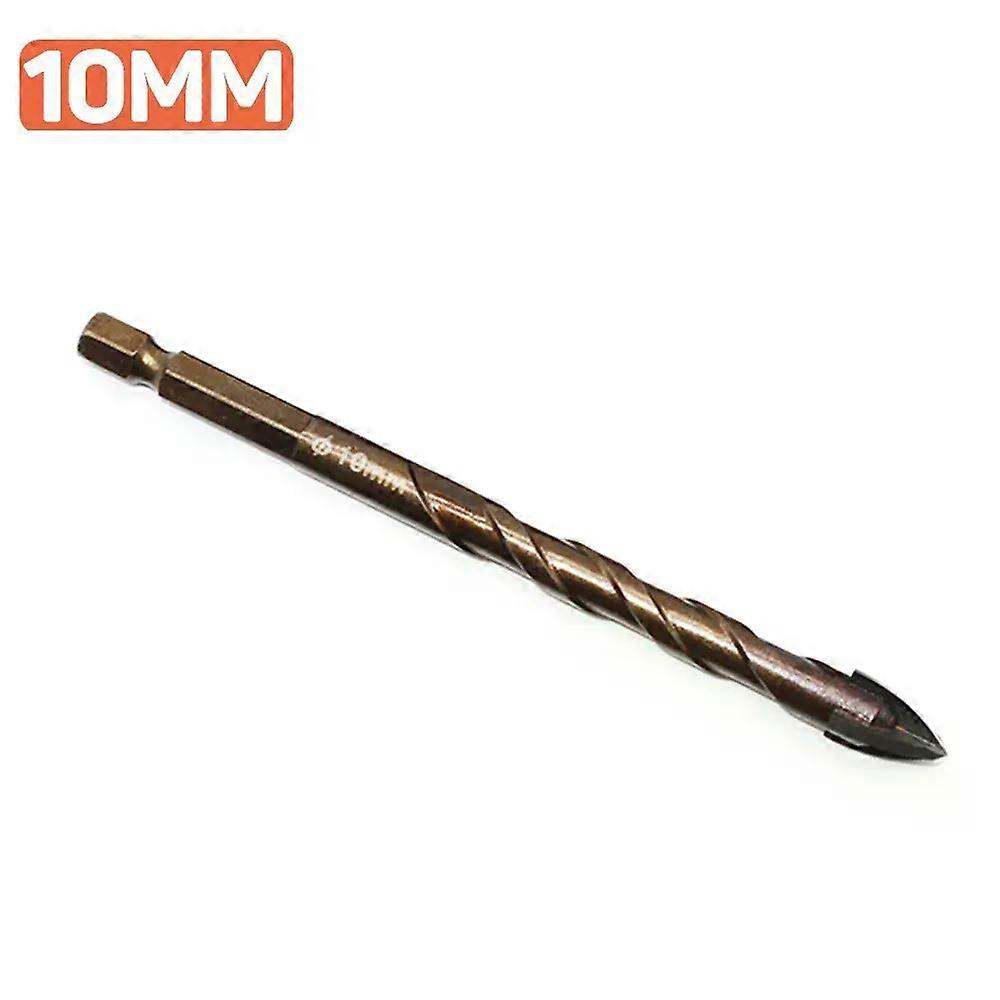 STONEGO HEXAGONAL CROSS-TECH BIT FOR GLASS CERAMIC AND CONCRETE DRILLS SIZE 3/4/5/6/8/10/12MM Tungsten Steel HEX SHANK