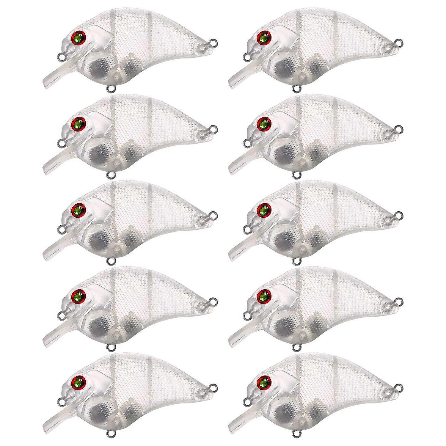 Lure Blanks Unpainted Swimbait 7.9cm 13.8g DIY Fishing Lures Blank Minnow Crankbaits Hard Baits for Customization