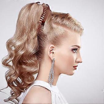 FRCOLOR Mini-Haarklammern (4 Stück) – Bananenclip-Design, Rutschfest, Schwarz – Für Damen & Mädchen
