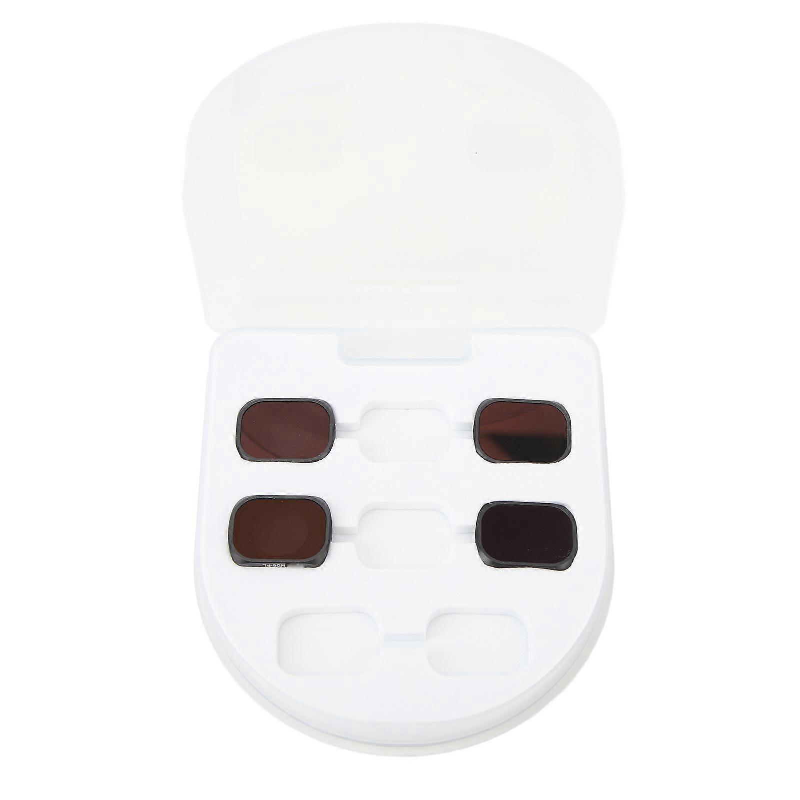 4 in 1 Camera Lens HD Coating ND8PL ND16PL ND32PL ND64PL Filters Kit for Osmo Pocket 3 Action Camera