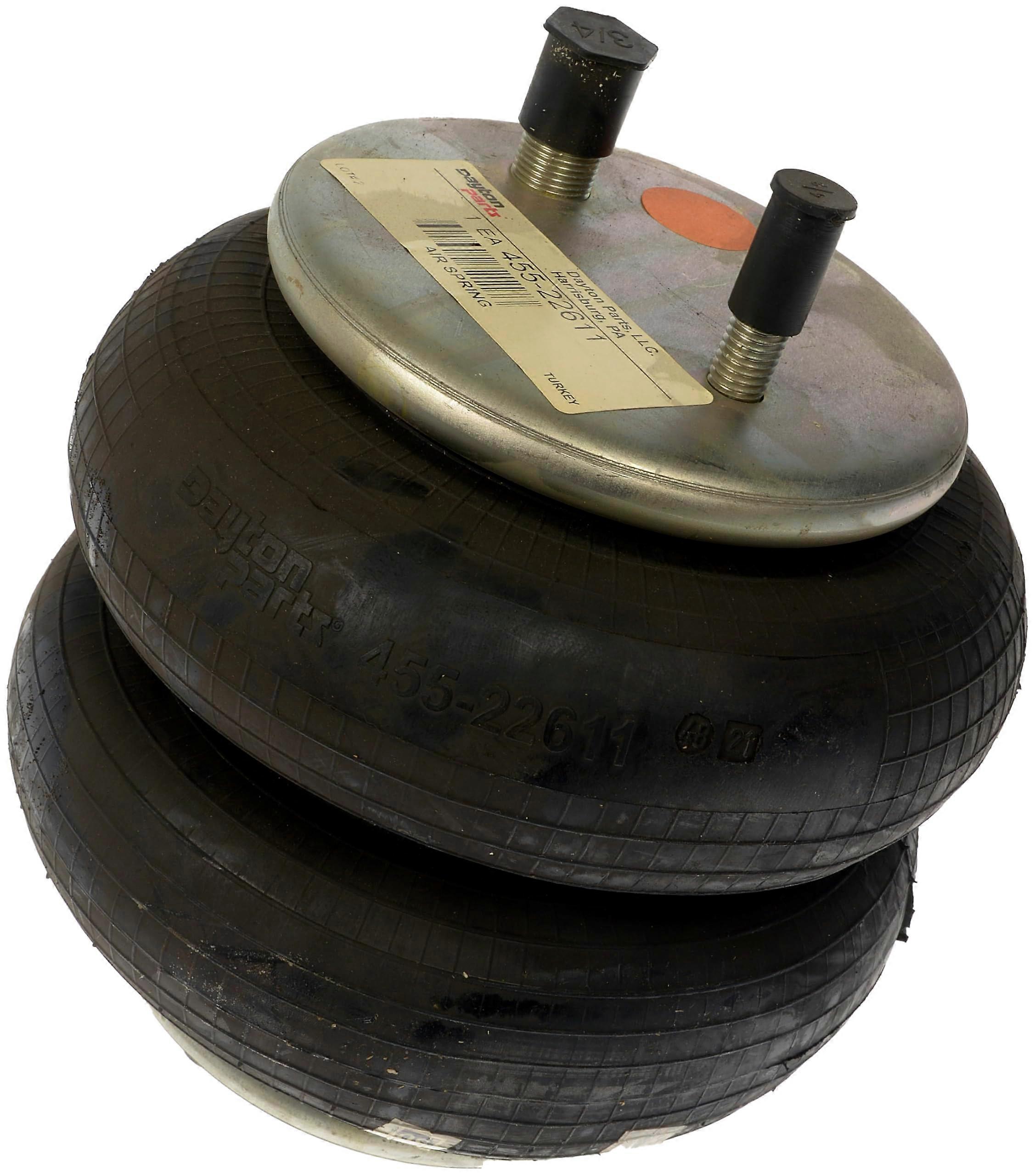45522611L Air Spring, Double Convoluted, 6.3' Top Bottom Plate Diameter, 4.05' Collapsed Height