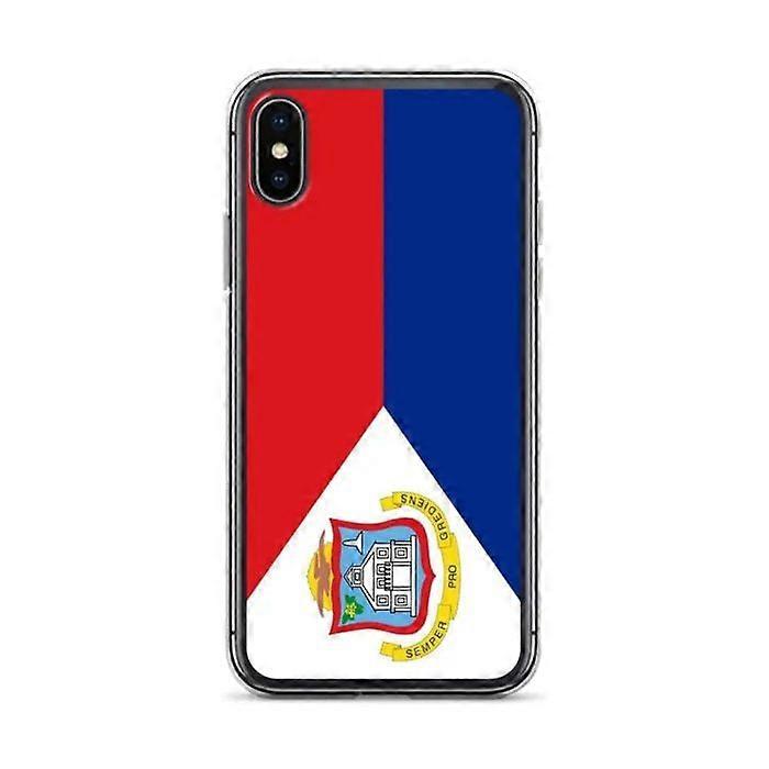 Saint Martin Flag Phone Case - iPhone X