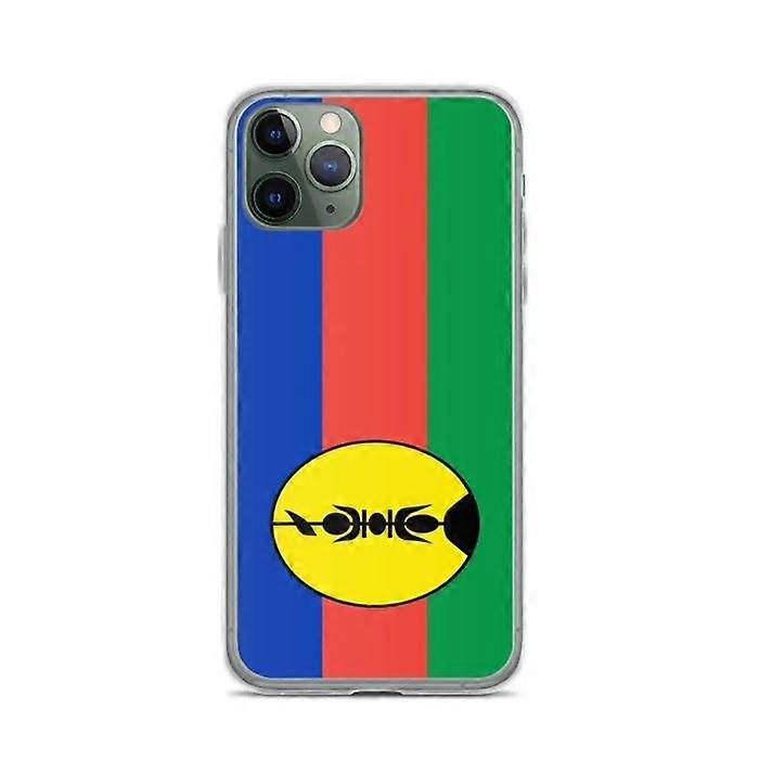 iPhone Case - iPhone 11 Pro - New Caledonia Flag - Soft - Multicolor - Vertical