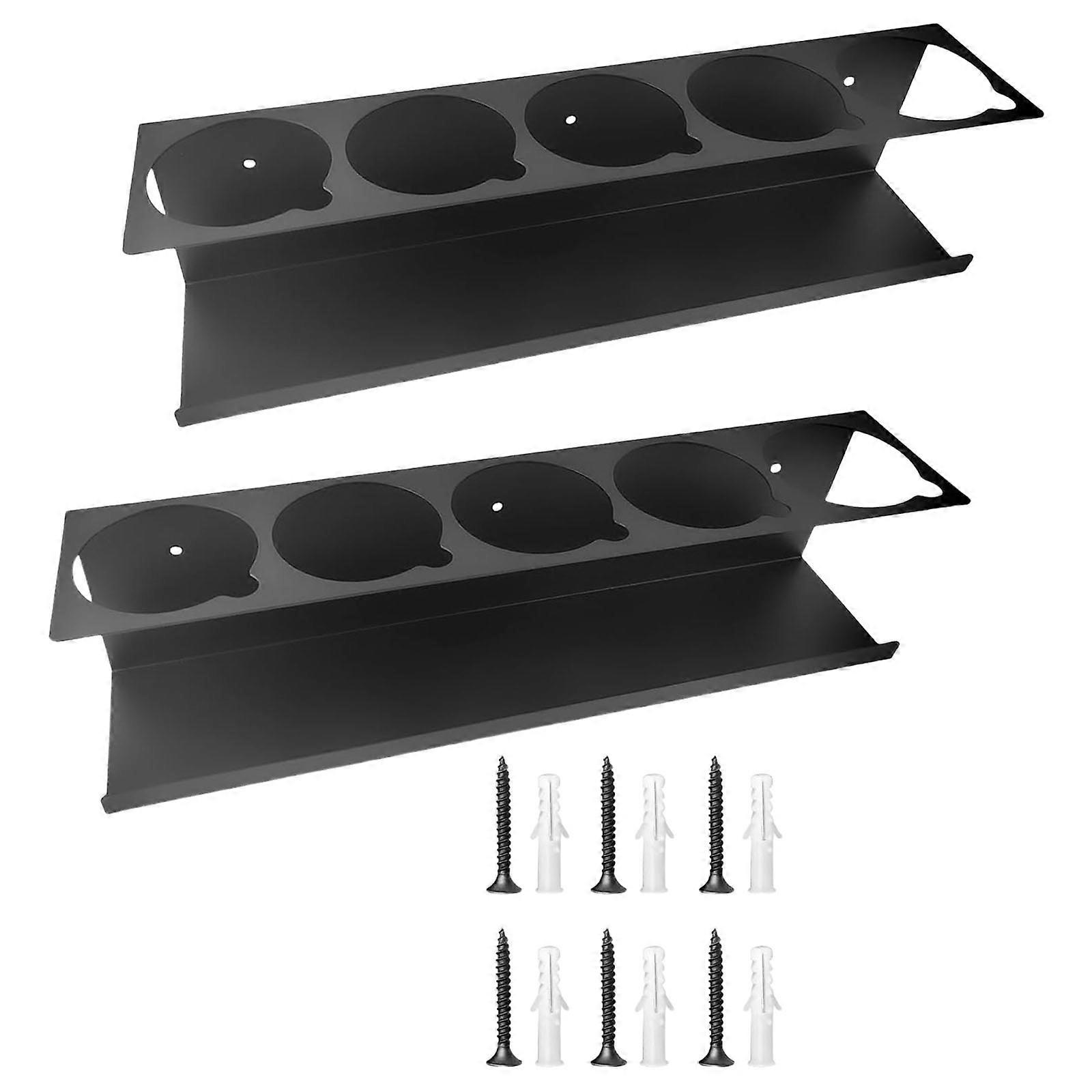 2pcs Garage and Workshop Bottle and Can Storage Solution with Easy Installation and Strong Load Capacity Designs