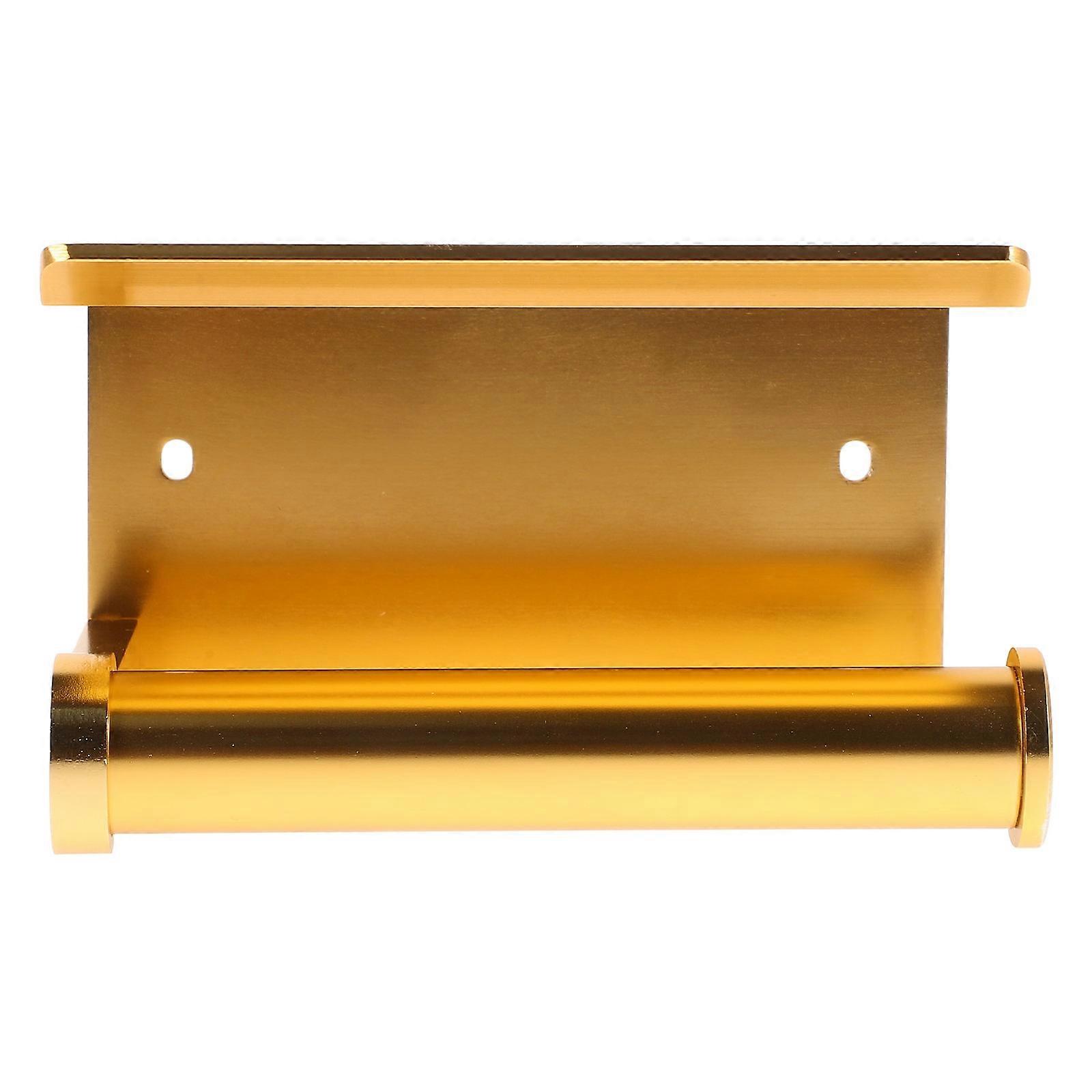 Wall-Fixed Tissue Paper Rack, Spacious Unit for Phone and Other Essentials