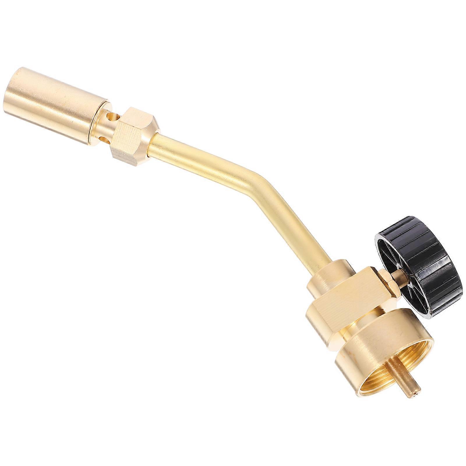 Professional Brass Gas Torch for Welding, Soldering, Thawing, and Melting – Durable Flame Tool for DIY Projects and Home Repairs