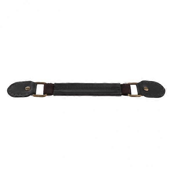 Leather Travel Bag Handle Replacement - Elegant Black