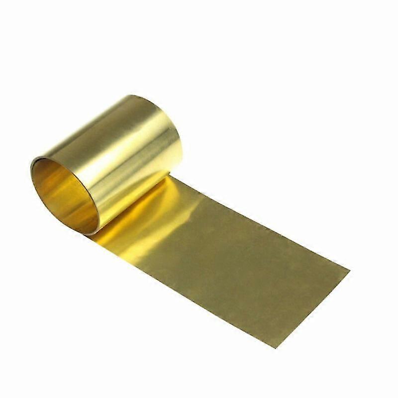 1m 99.99% Pure Red Copper Metal Sheet Stainless Cu Metal Sheet Foil Plate Thickness 0.1/0.2/0.3 Mm Width 10/20/30/50/100/200mm
