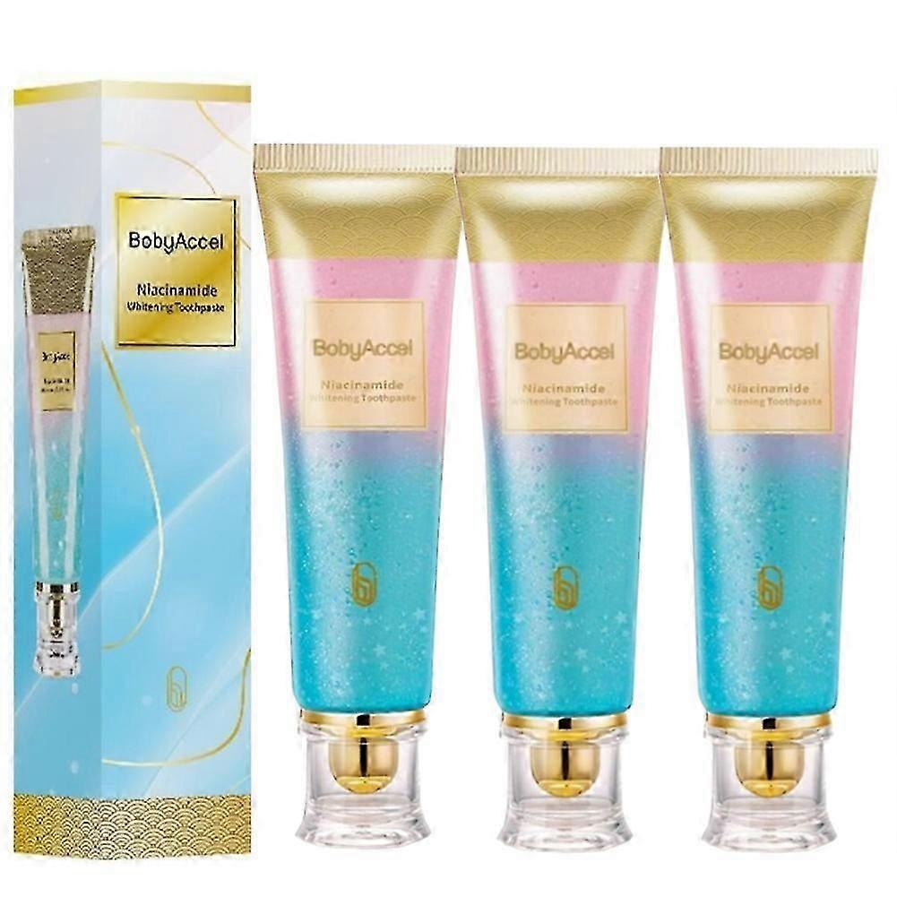 Bodyaccel Niacinamide Whitening Toothpaste Bodyaccel Toothpaste Niacinamide New
