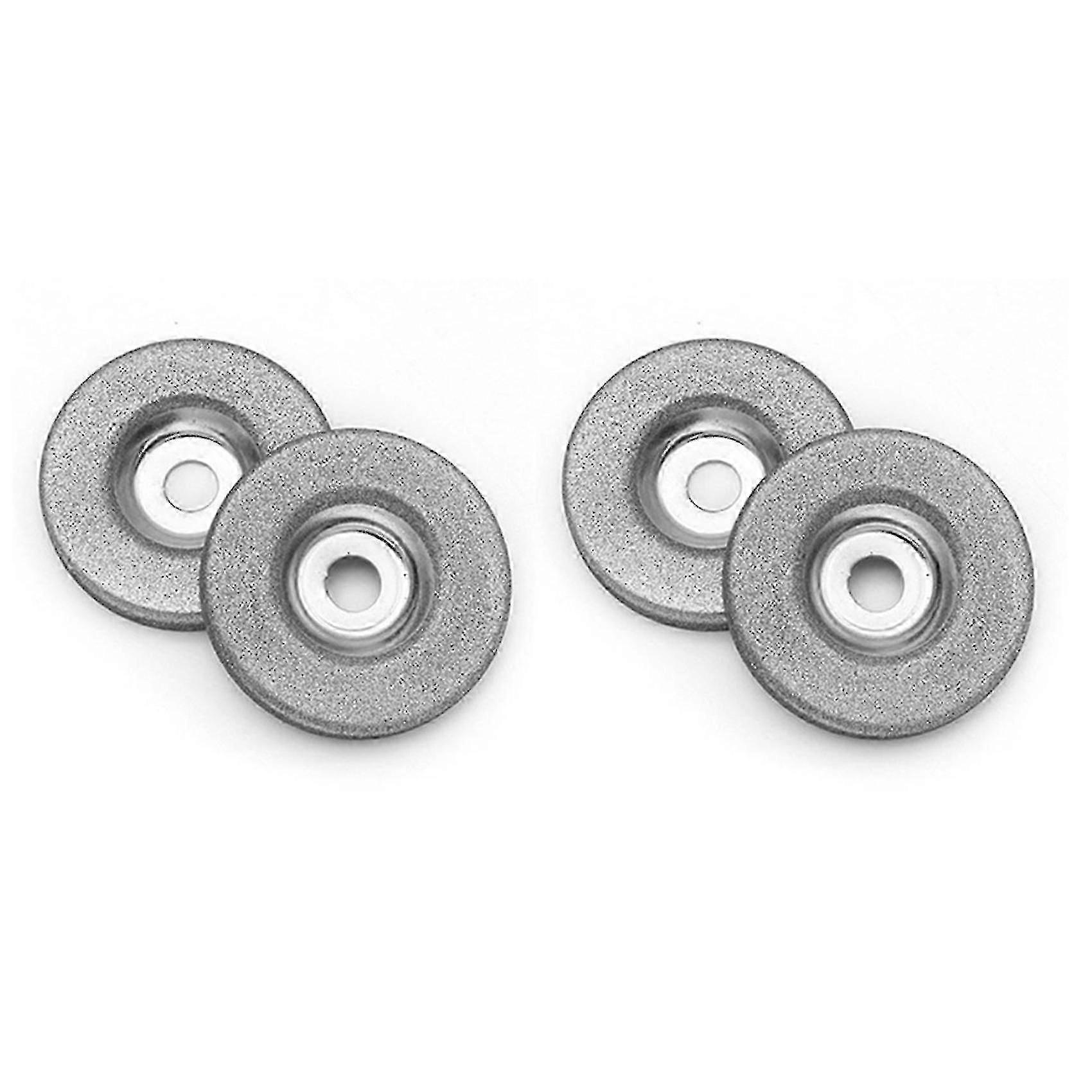 4 disques de meulage diamantés de 50 mm pour affûteuse électrique, affûtage d'outils de couteaux