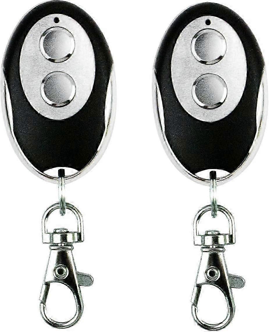 2Pcs433Mhz garage remote control Main door remote control compatible with ECOSTAR RSC2, RSE2 RSZ1 433.92 MHz rolling code model Remote control