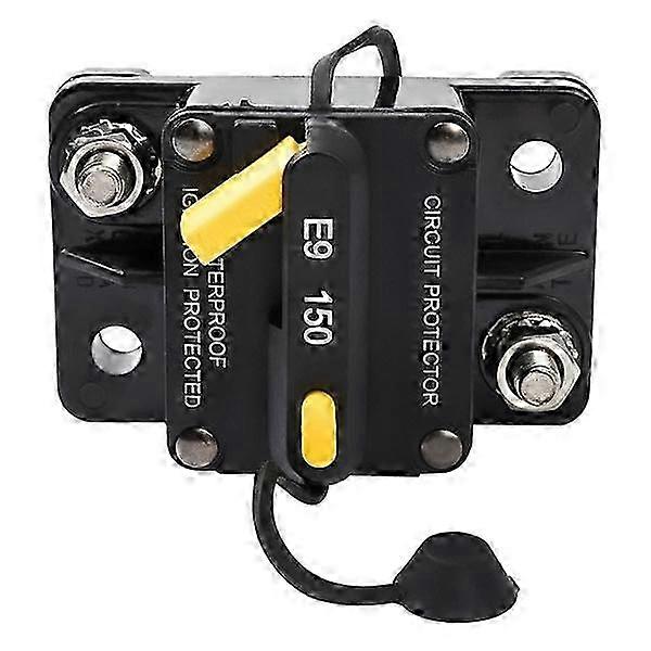 120A Manual Reset Circuit Breaker with Toggle Switch for Overcurrent Protection, Compatible with Various Brands