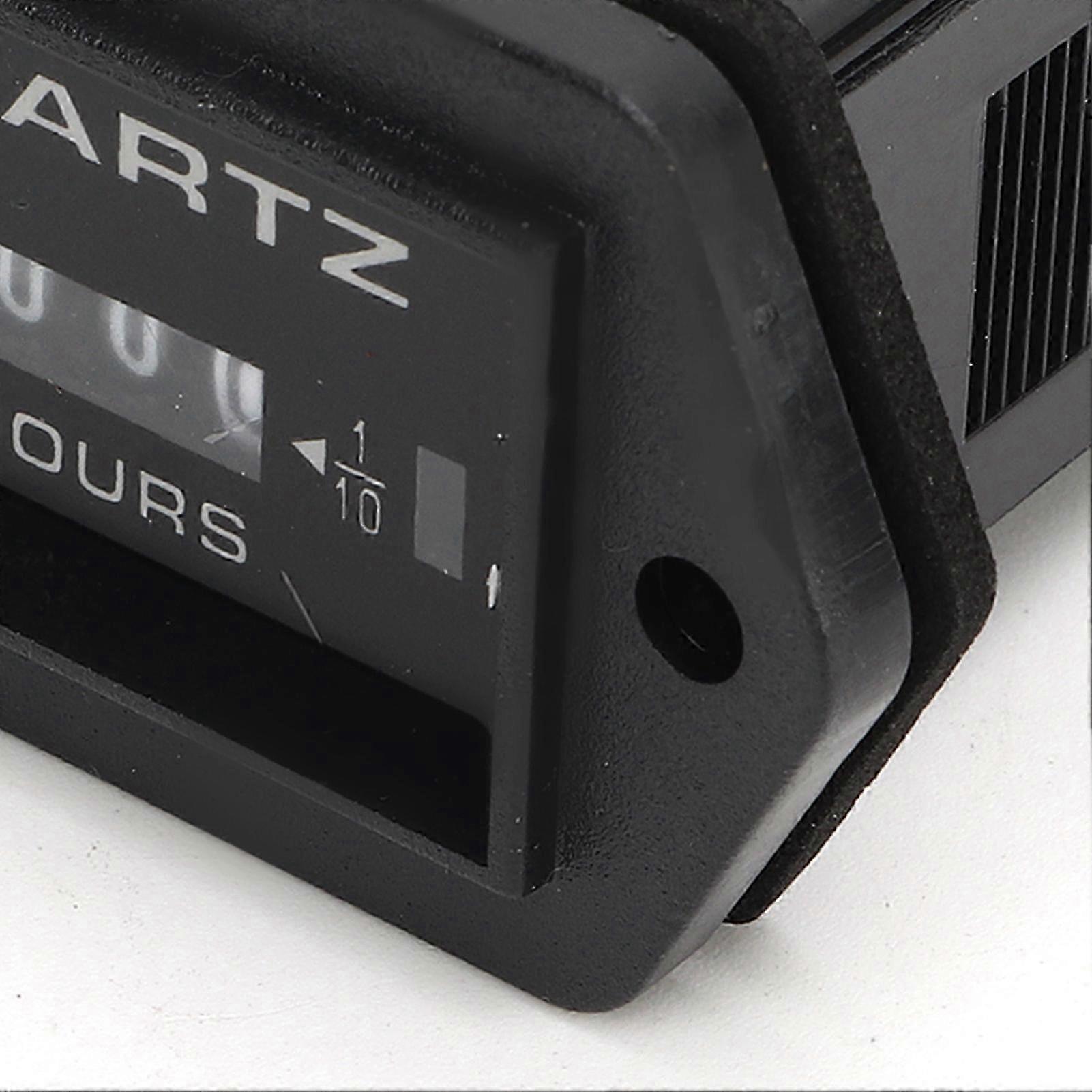 High Accuracy Mechanical Hour Meter for Outboard Engines, Trucks, and Tractors (DC12V to 36V)