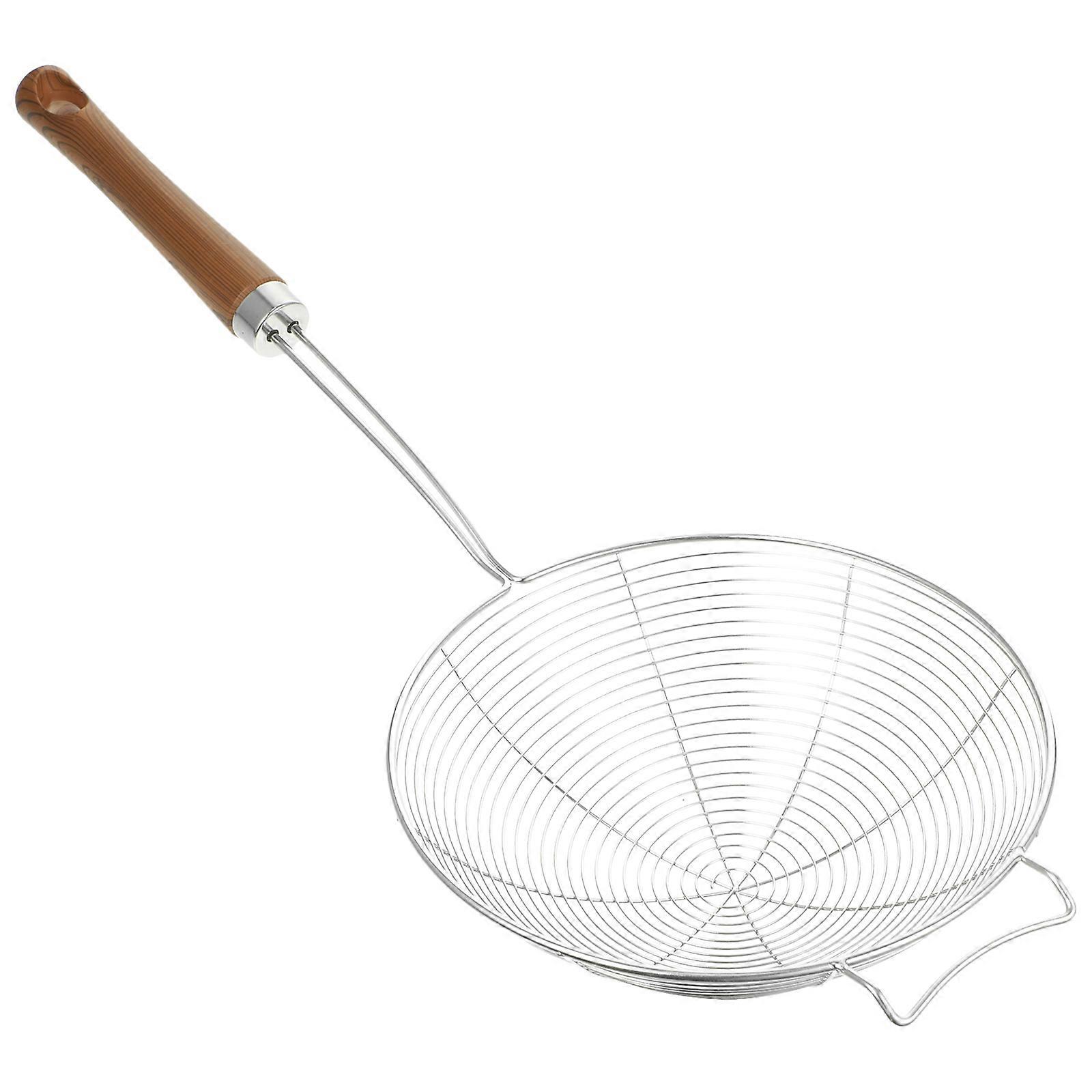 Versatile Kitchen Strainer, Stainless Steel Wire Mesh Perfect for Filtering and Serving