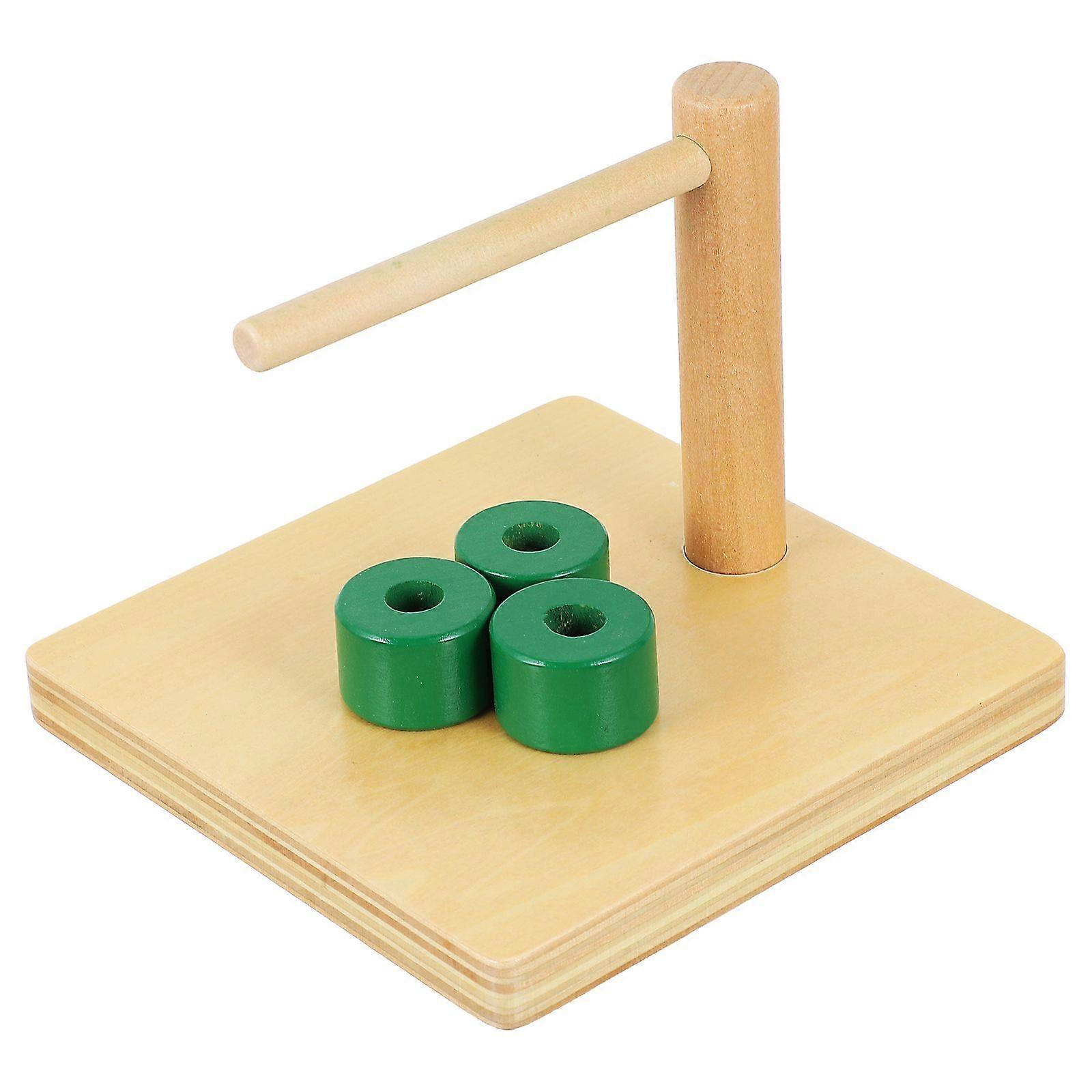 1 Set Kids Column Rings Plaything Shape Cognition Toy Educational Toys