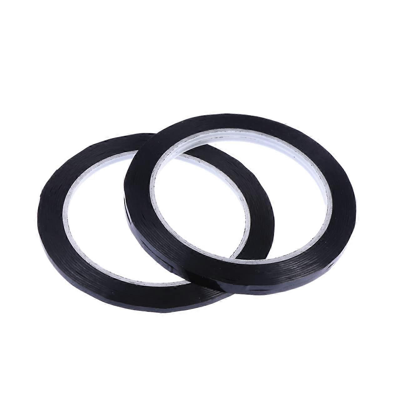 Marking Tape Black 6-Pack For Whiteboards And Art Projects Highlighter Tape Grid And Card Tape Thin Line Marking Tape