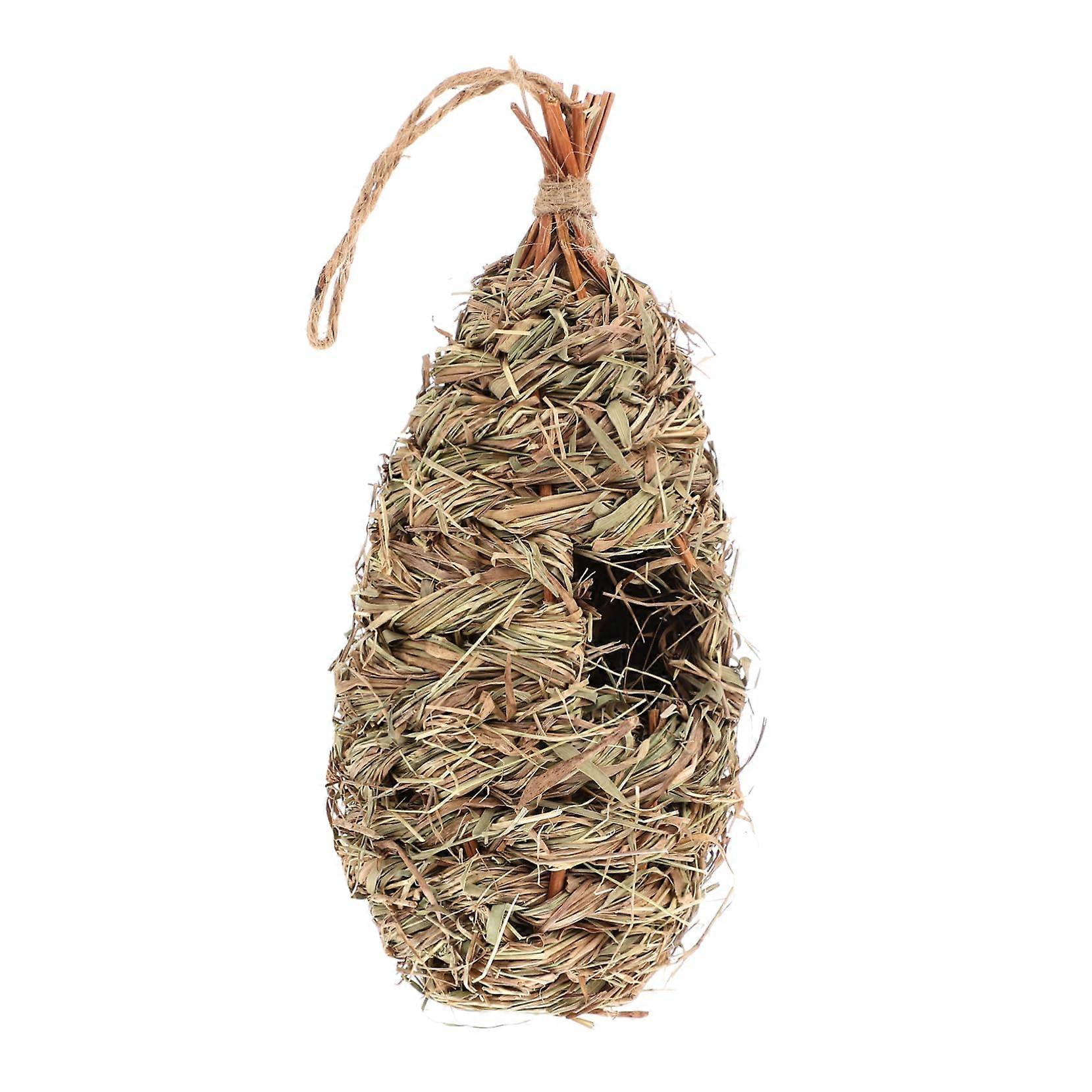 Bird Nest Straw Made For Parrot Cage Parrot Cage Compatible Nest Woven Grass Nest Breeding Nest For Birds