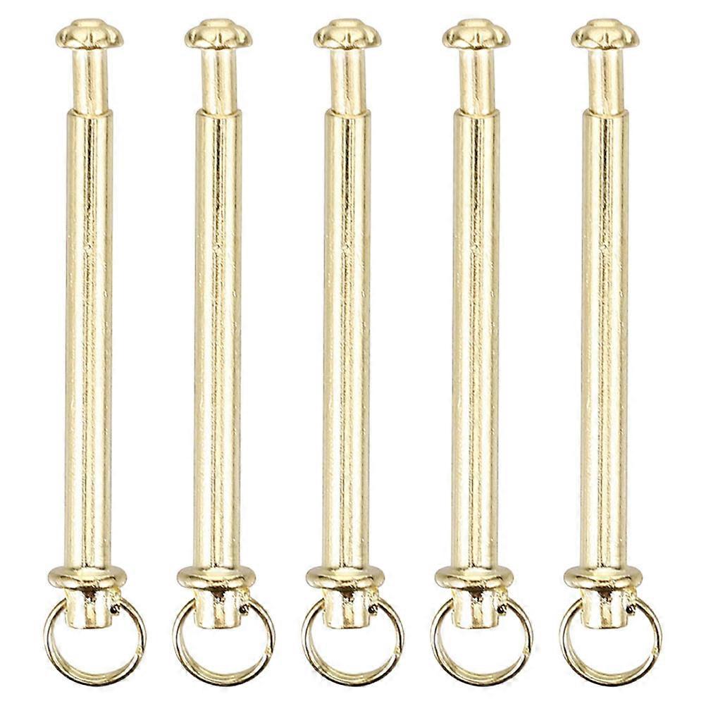 5 Sets Folding Fan Shaft Rivets Nuts Repair Kit for Handheld Fan Accessories – Durable & Easy DIY Installation